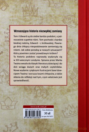 Królewicz i żebrak - Mark Twain [KSIĄŻKA]