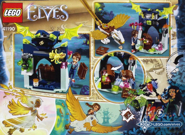 LEGO Elves Emily Jones i ucieczka orła (41190) [KLOCKI]