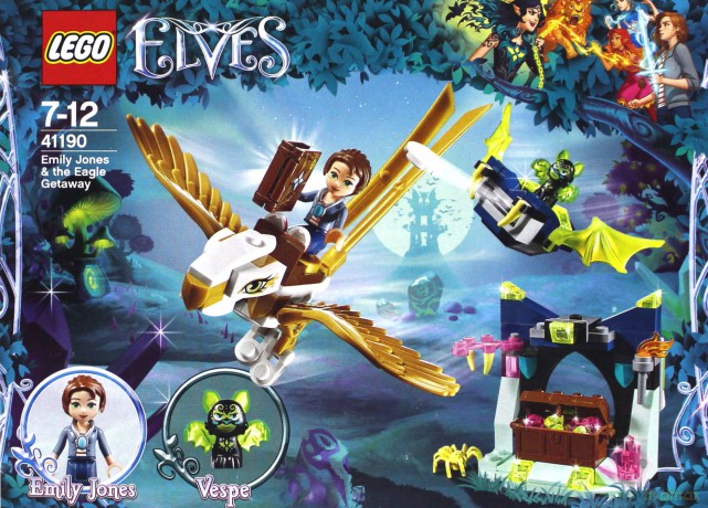 LEGO Elves Emily Jones i ucieczka orła (41190) [KLOCKI]