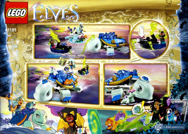 LEGO Elves Naida i zasadzka na żółwia wody (41191) [KLOCKI]