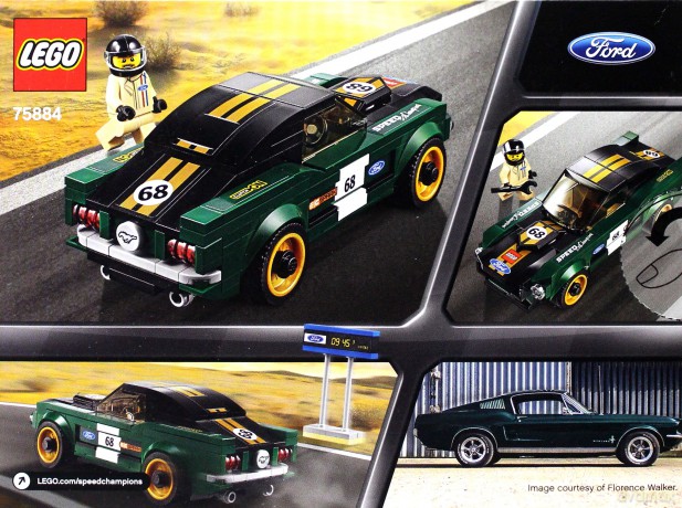 LEGO Speed champions Ford Mustang fastback (75884) [KLOCKI]