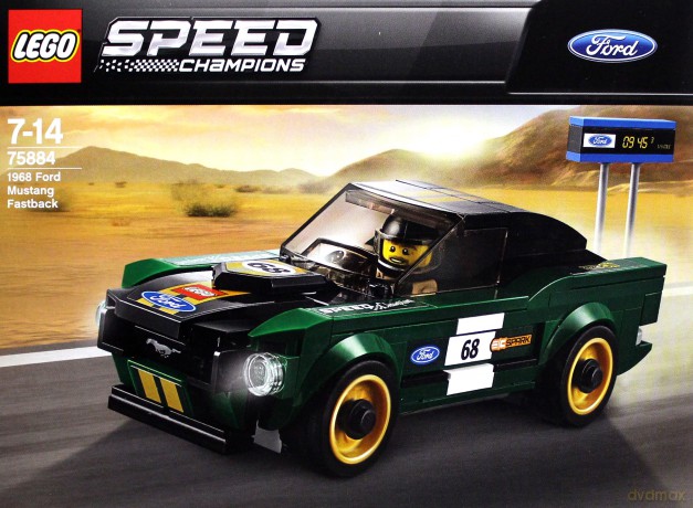 LEGO Speed champions Ford Mustang fastback (75884) [KLOCKI]