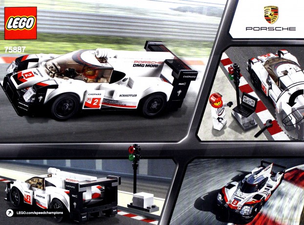 LEGO Speed champions Porsche 919 hybrid (75887) [KLOCKI]