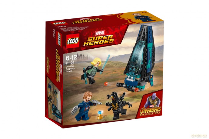 LEGO Super Heroes Atak statku Outriderów (76101) [KLOCKI]