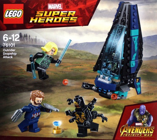 LEGO Super Heroes Atak statku Outriderów (76101) [KLOCKI]