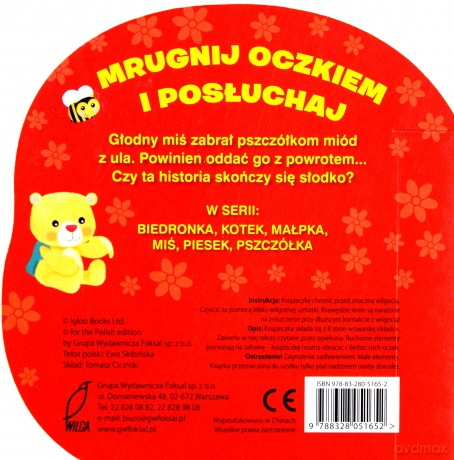 Miś. Mrugnij oczkiem i posłuchaj [KSIĄŻKA]