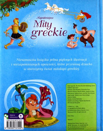 Najpiękniejsze mity greckie - Stefania Leonardi Hartley [KSIĄŻKA]