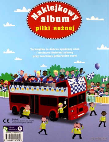 Naklejkowy album piłki nożnej [KSIĄŻKA]