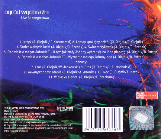 Ogród Wyobraźni: Live at Kongresowa [CD]
