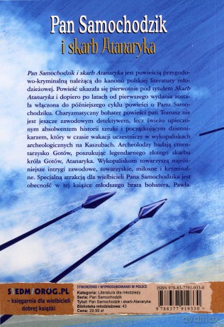 Pan Samochodzik i skarb Atanaryka - Nienacki Zbigniew [KSIĄŻKA]