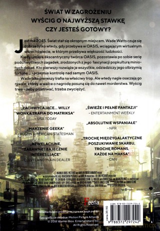 Player One - Ernest Cline [KSIĄŻKA]