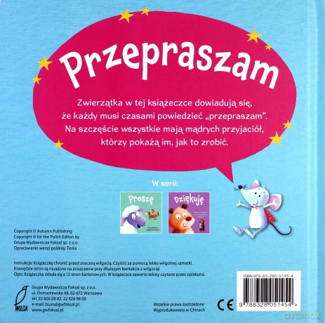 Przepraszam. Księga dobrych manier [KSIĄŻKA]
