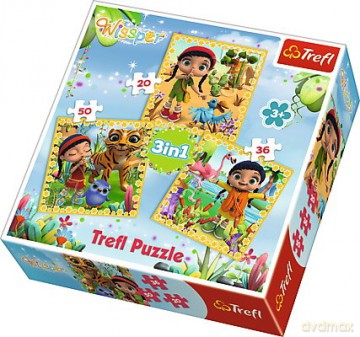 TREFL 3w1 wissper wspólne podróże [PUZZLE]