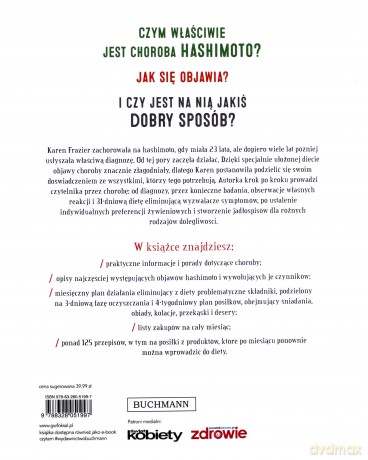 Sposób na hashimoto. Jak w 31 dni zwalczyć uciążliwe objawy choroby - Karen Frazier [KSIĄŻKA]