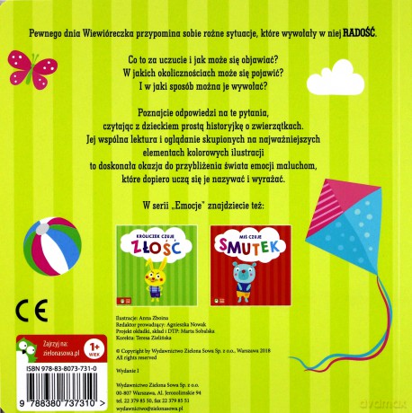 Wiewiórka czuje radość, emocje [KSIĄŻKA]