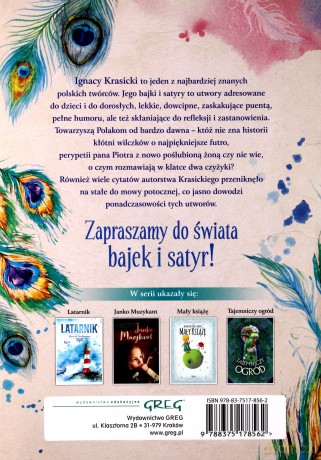 Wybór bajek i satyr. Żona modna i inne - Ignacy Krasicki [KSIĄŻKA]