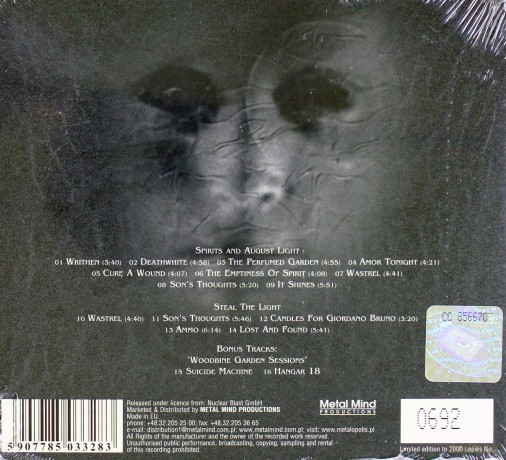 Omnium Gatherum: Spirits And August Light/Steal The Light (Remastered + Bonus Tracks) (digipack) [CD]