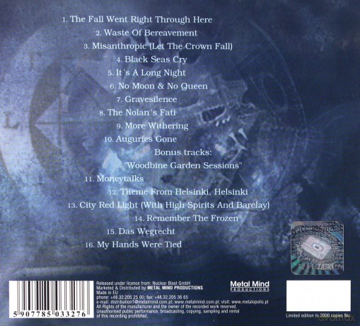 Omnium Gatherum: Years In Waste (Remastered + Bonus Tracks) (digipack) [CD]