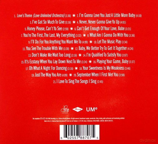 Barry White: Love's Theme: The Best Of The 20th Century Singles [CD]