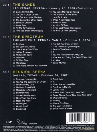 Frank Sinatra: Standing Room Only [3CD]