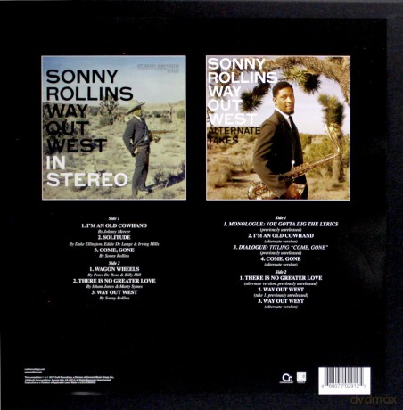Sonny Rollins: Way Out West [2xWinyl]
