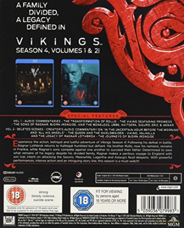 Vikings Complete Season 4 [6xBlu-Ray]