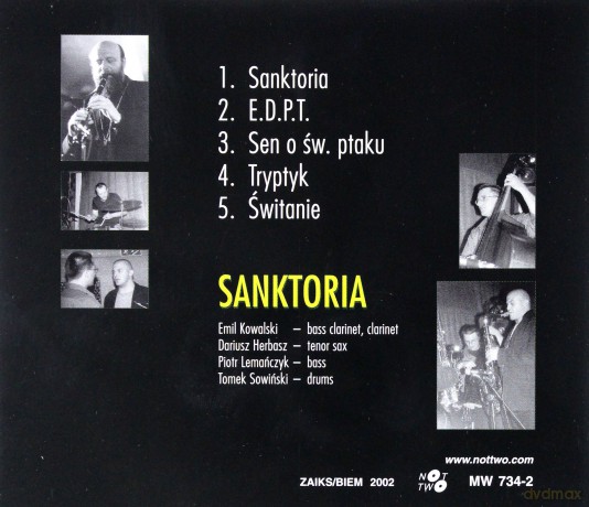 Sopot-Hamburg Jazz Quintet: Sanktoria [CD]