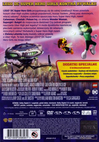LEGO DC Super Hero Girls: Szkoła łotrów [DVD]