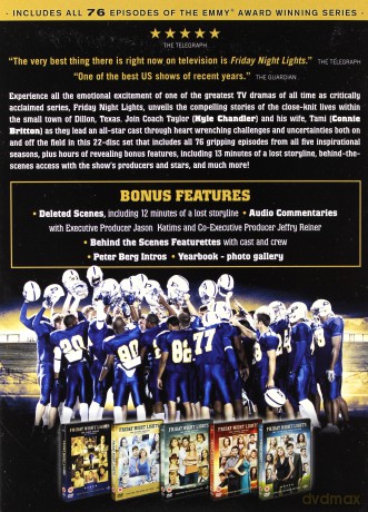 Friday Night Lights Season 1-5 [22DVD]