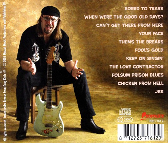 Greg Koch: 4 Days In The South [CD]