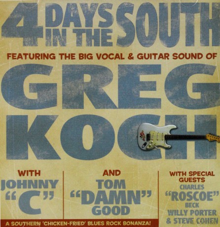 Greg Koch: 4 Days In The South [CD]