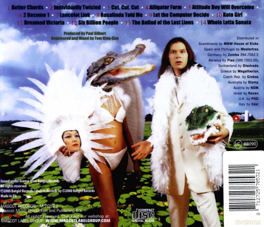 Paul Gilbert: Alligator Farm [CD]