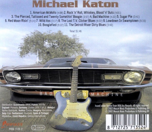 Michael Katon: Bad Machine [CD]