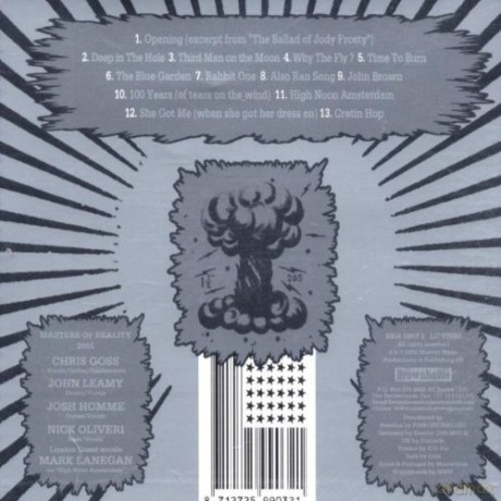 Masters Of Reality: Live Flak N Flight (digipack) [CD]