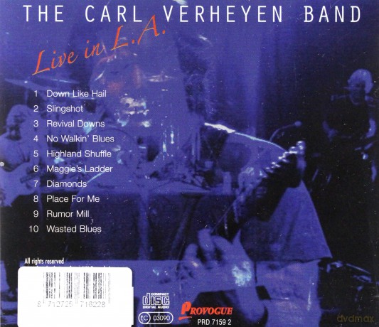The Carl Verheyen Band: Live In LA [CD]