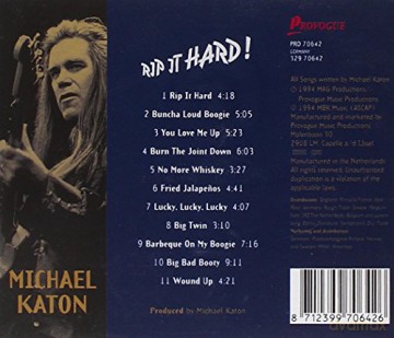 Michael Katon: Rip It Hard [CD]