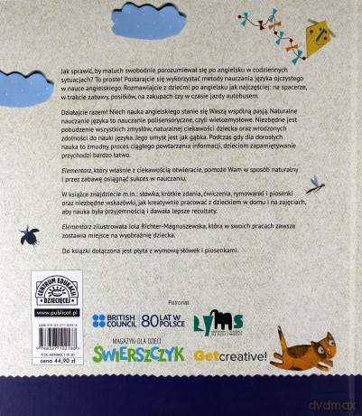 Cat in the book. Elementarz języka angielskiego - Ewa Cisowska [KSIĄŻKA]+[CD]