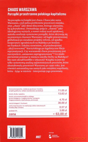 Chaos Warszawa. Porządki przestrzenne polskiego kapitalizmu - Joanna Kusiak [KSIĄŻKA]
