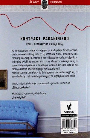 Kontrakt Paganiniego - Lars Kepler [KSIĄŻKA]