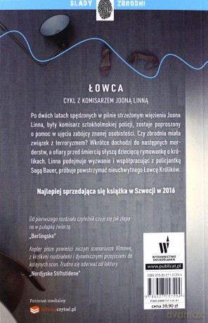 Łowca - Lars Kepler [KSIĄŻKA]