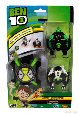 Ben 10 Omnitrix Omni Transform Dimondhead+Cannobolt (wysyłka losowa) [FIGURKA]