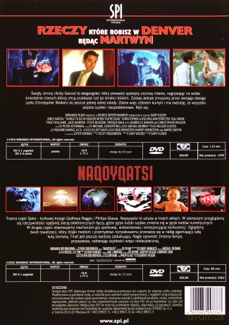 Rzeczy, które robisz w Denver będąc martwym / Naqoyqatsi [DVD]