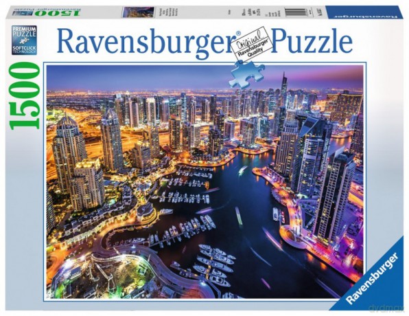 RAVENSBURGER 1500 el. Dubaj - Zatoka Perska [PUZZLE]