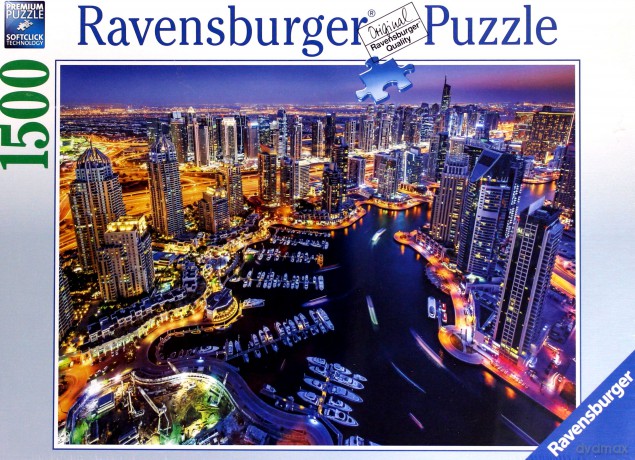 RAVENSBURGER 1500 el. Dubaj - Zatoka Perska [PUZZLE]