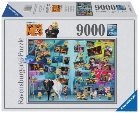 RAVENSBURGER 9000 el. Zabawne Minionki [PUZZLE]