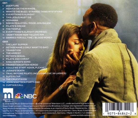 Jesus Christ Superstar Live in Concert soundtrack [2CD]