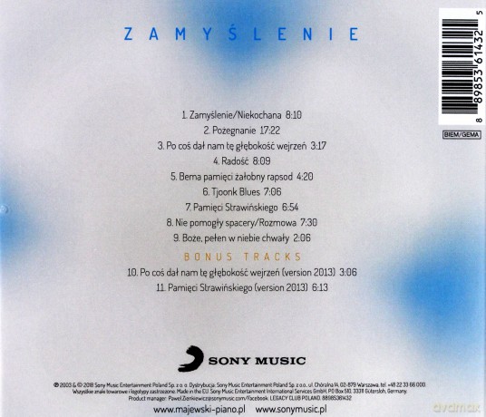 Wojciech Majewski Quintet: Zamyślenie [CD]