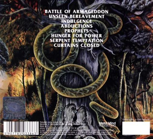 Opprobrium: Serpent Temptation (Remastered) (digipack) [CD]