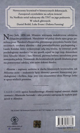 Alienista - Caleb Carr [KSIĄŻKA]