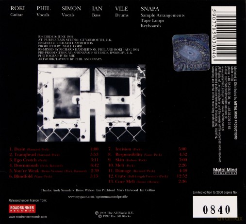 Optimum Wound Profile: Lowest Common Dominator (Remastered) (digipack) [CD]